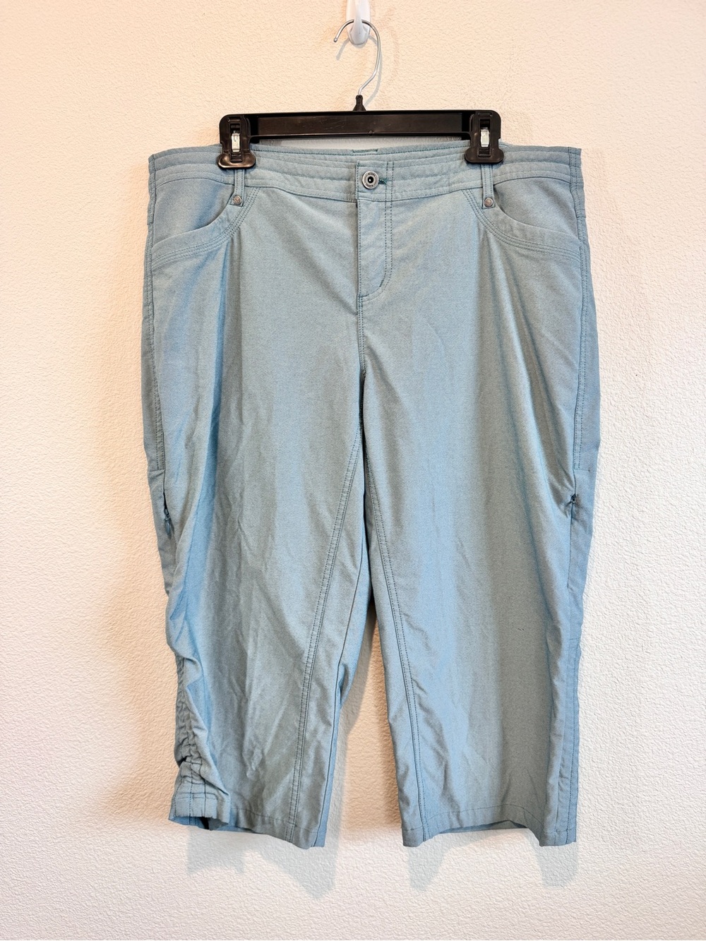Kuhl Trekr Legendary Capri Pants 16 Blue Hiking Outdoor Gorpcore Crop J99